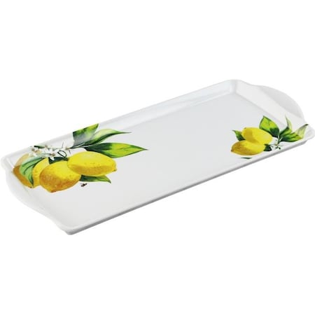 Reston Lloyd Reston Lloyd 06419 Melamine Tidbit Tray  Fresh Lemons 6419